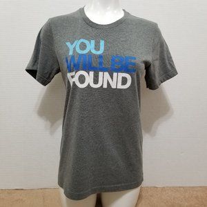 Dear Evan Hansen shirt Medium You Will Be Found graphic slogan Broadway musical